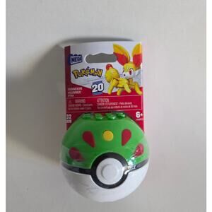 MEGA Pokémon Fennekin Poké Ball Building Set – 32 Pieces – New